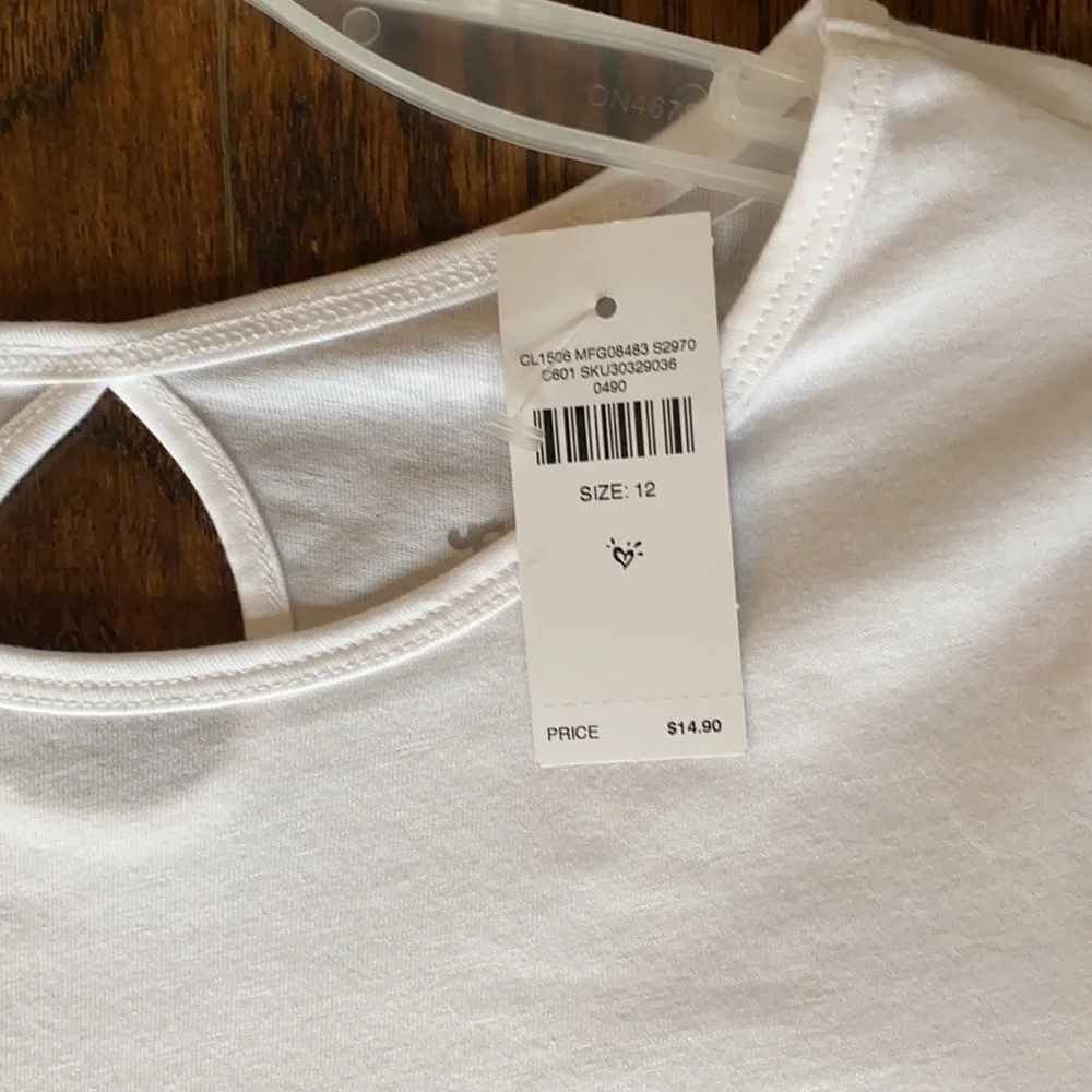 NWT! Justice holiday shirt, size 10 and 12